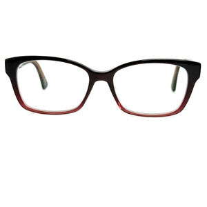 Jimmy Choo JC270 EGL 140 Eyeglasses Frames Womens Burgundy Sparkle H18997